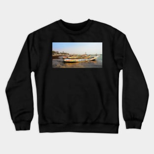 Pointe Sarene Fishing Boats Crewneck Sweatshirt